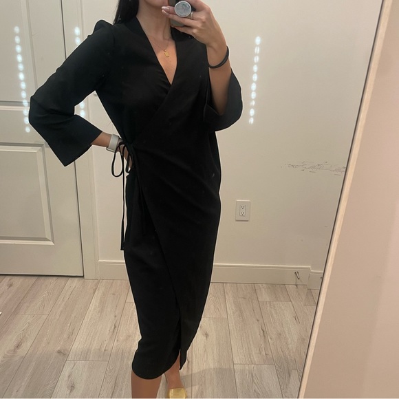 GANNI Wrap Dress - Picture 2 of 14